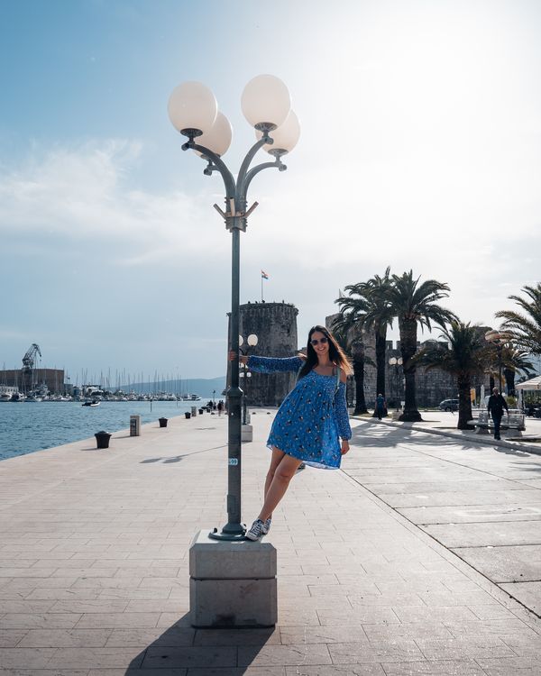 Die romantische Altstadt von Trogir